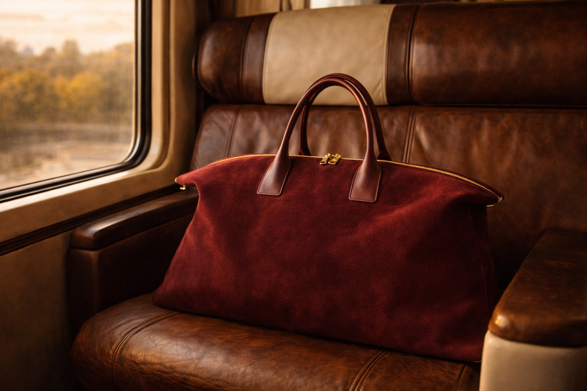 THE VERDI WEEKENDER BAG | LIMITED EDITION SUEDE