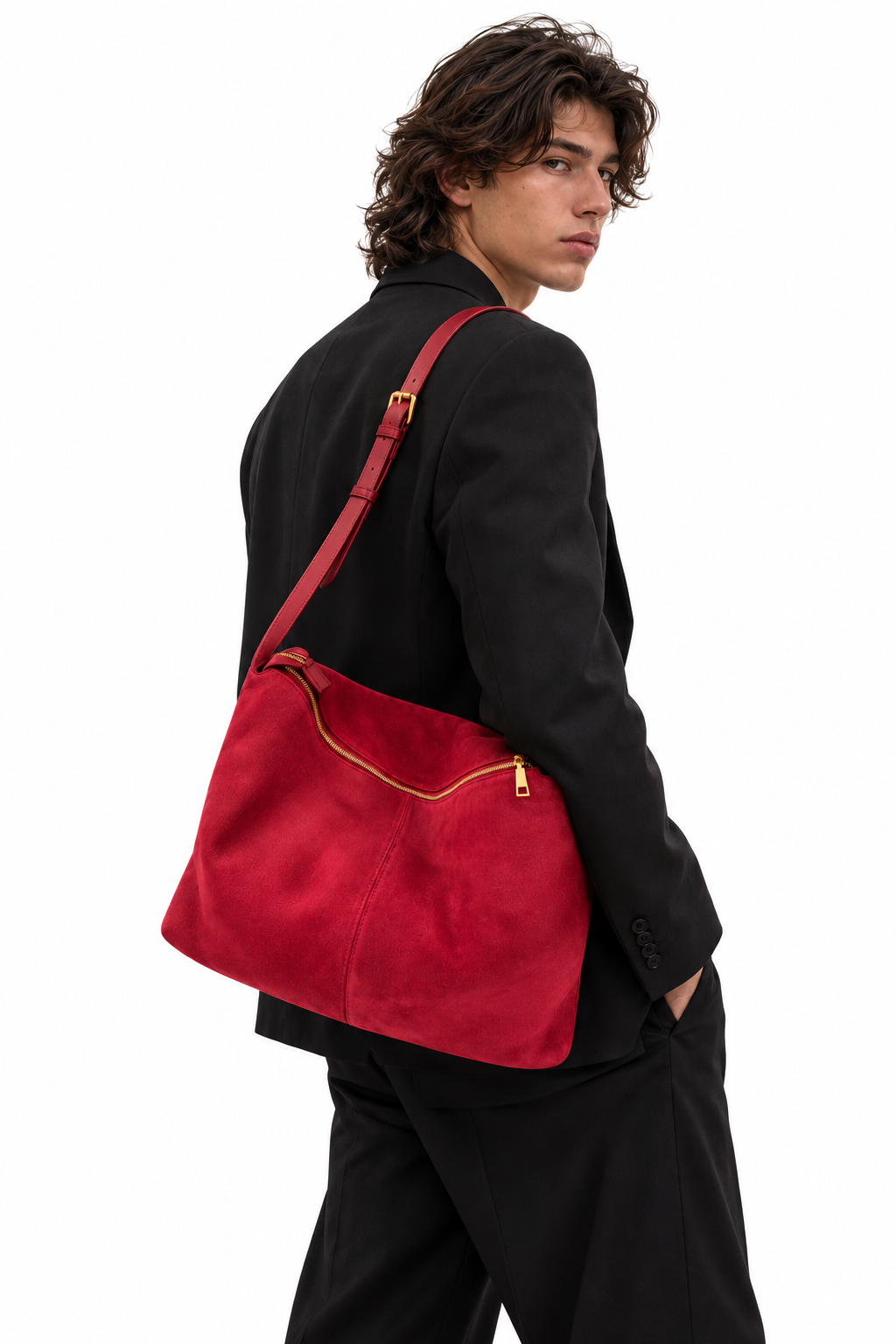 THE BOLSO MESSENGER BAG | LIMITED EDITION SUEDE